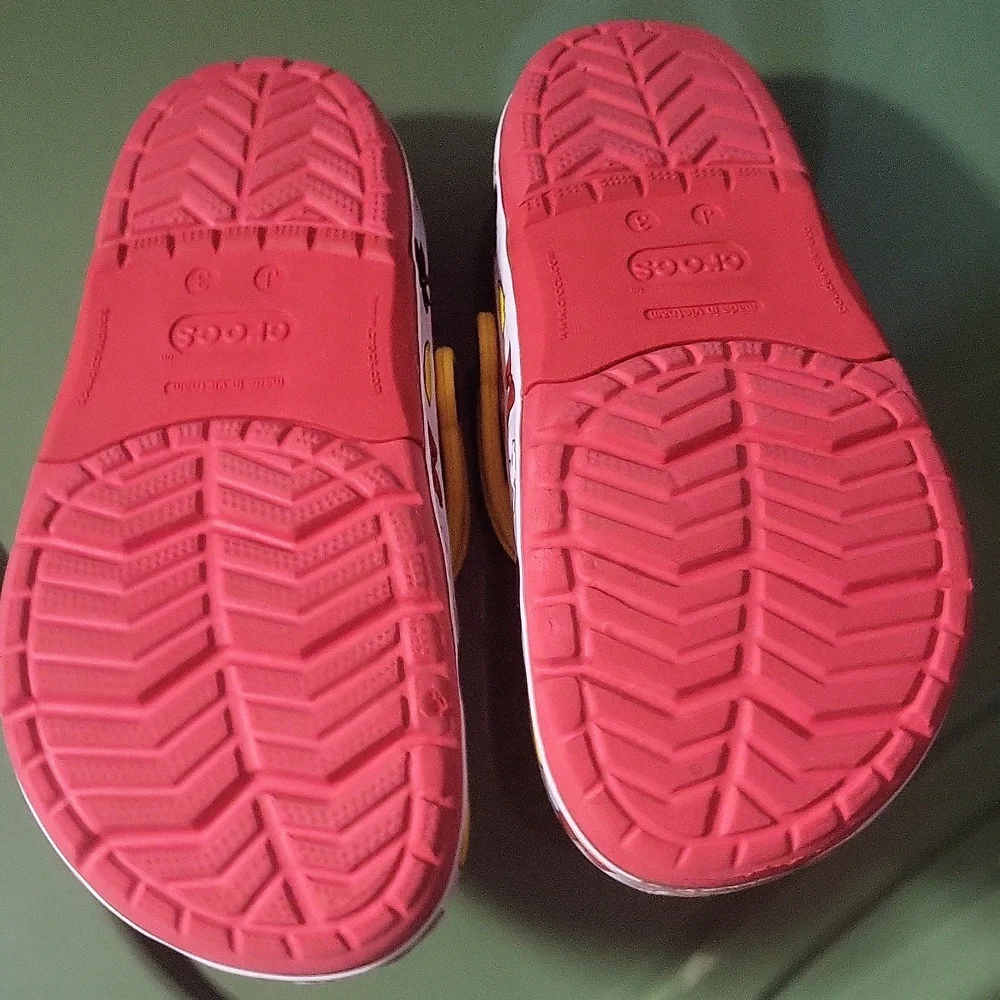 Disney Minnie Mouse Polka Dot Crocs Shoes